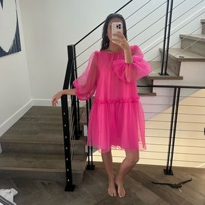 Cynthia rowley pink dress